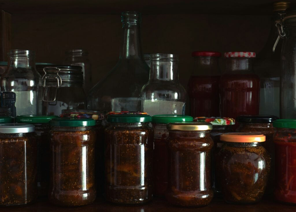 pickles in the jar